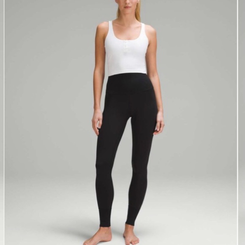 Lululemon🍋Align Ribbed-Trim Tight 28”